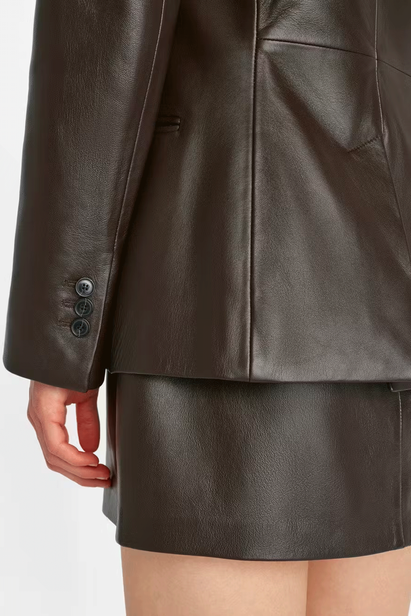 The Femme Leather Blazer