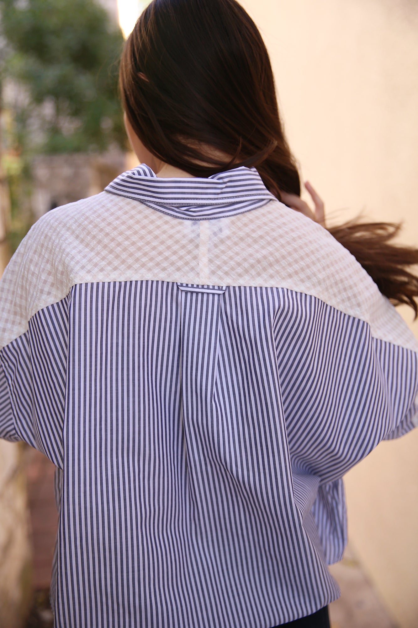 Lyle Top Smokey Stripe