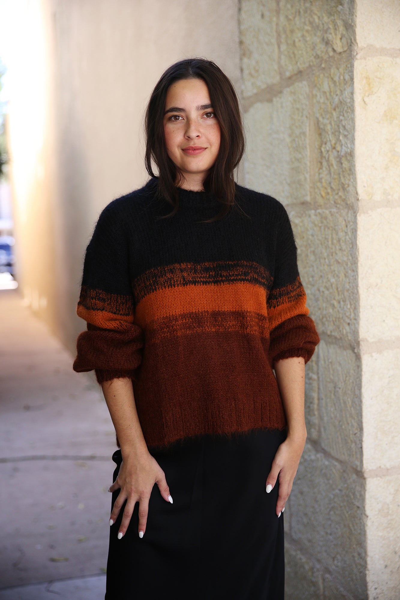 Lamarca Lana Alpaca/MerinoWool Pullover Sweater Mix 1