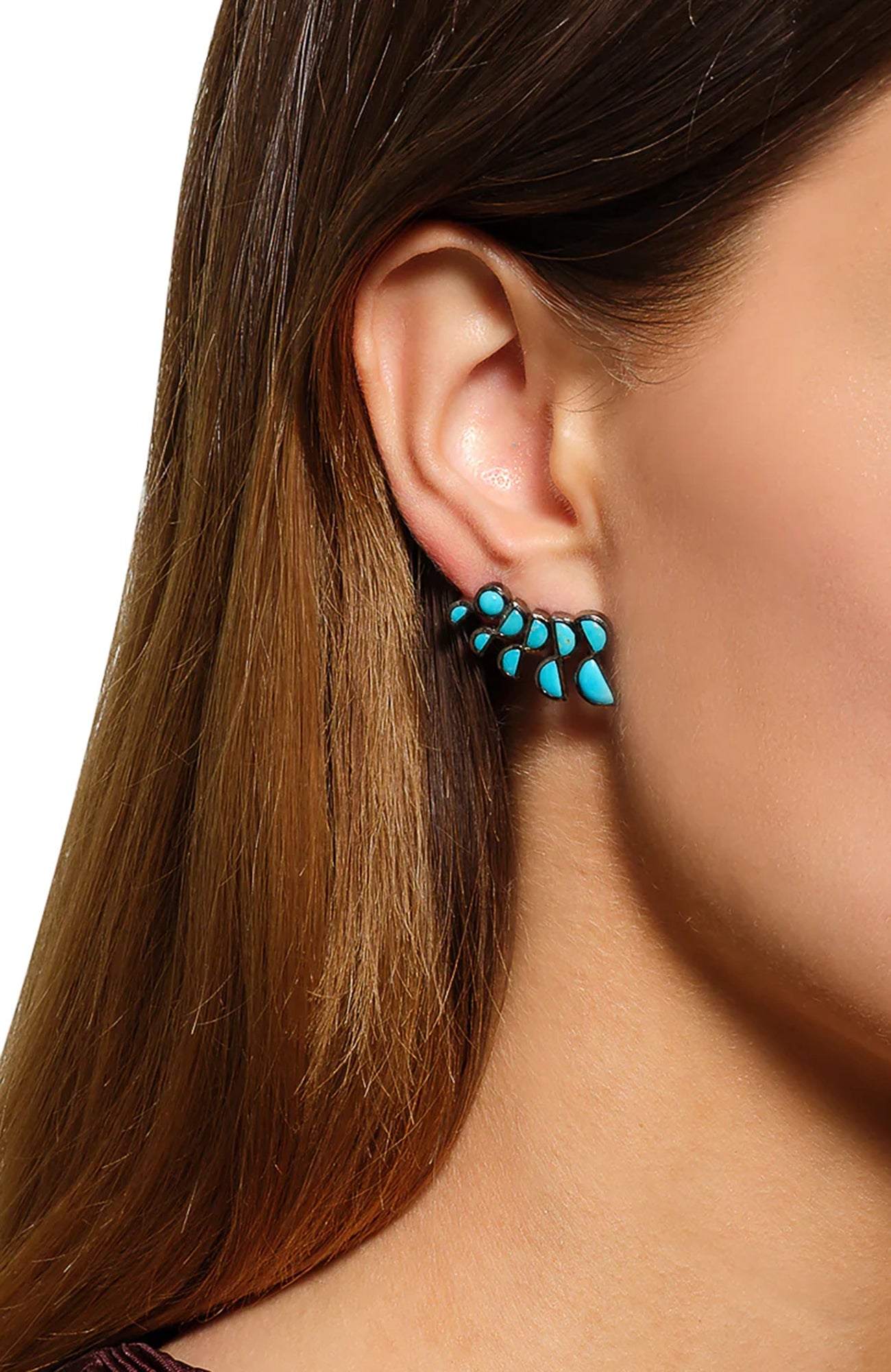 Lobster Earrings Turquoise