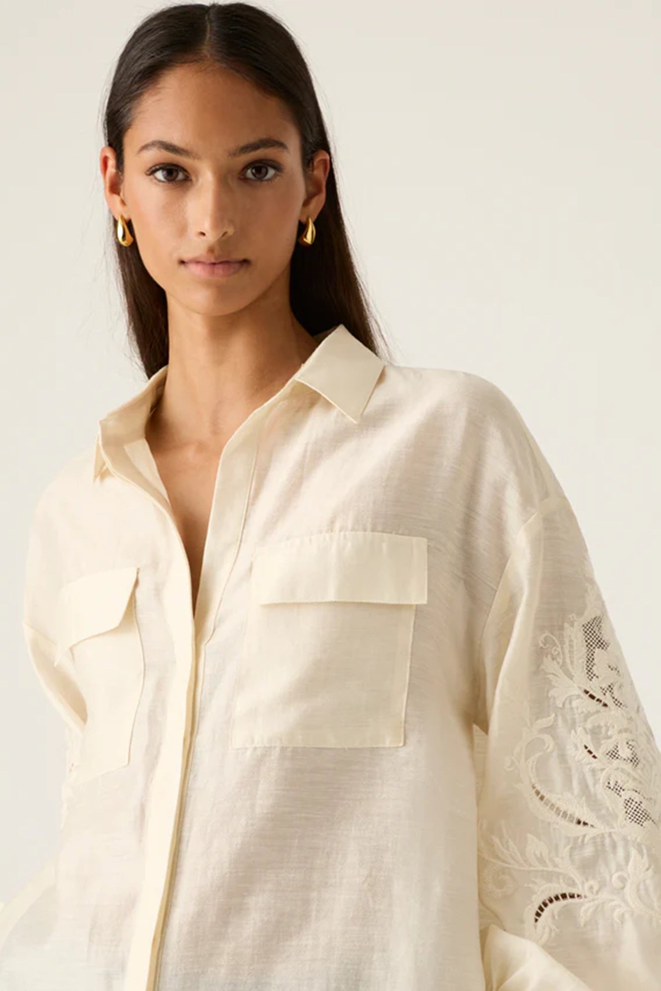 Marcela Embroidery Blouse