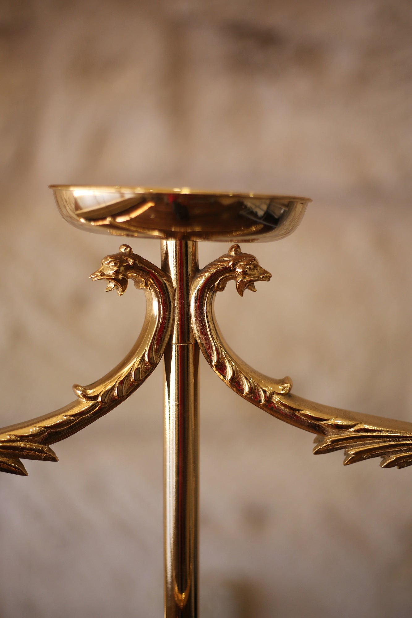 Mid-Century Modern Brass Gentleman's Valet Stand