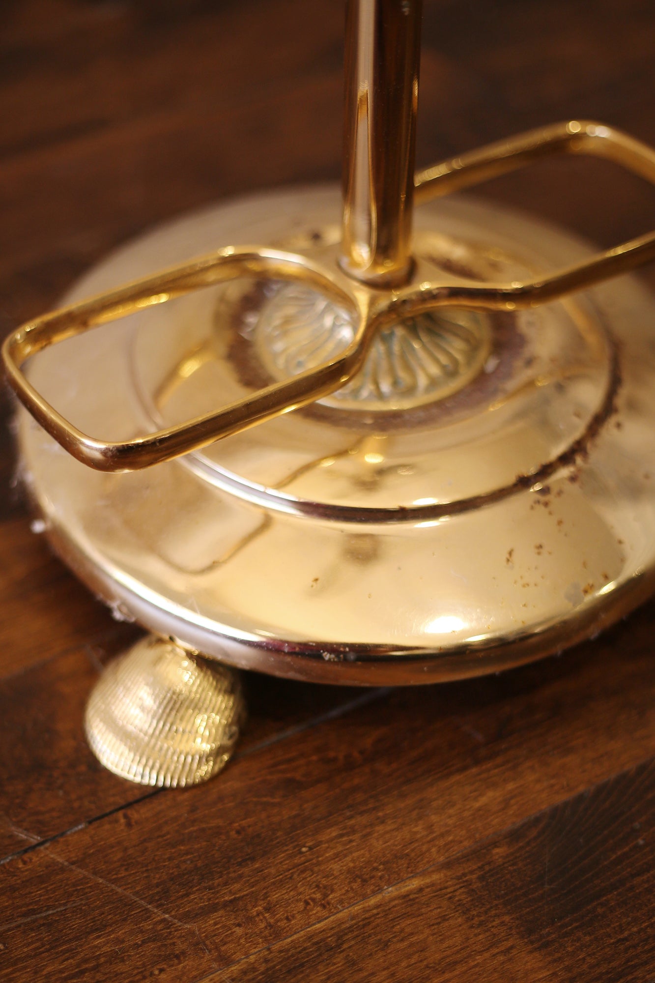 Mid-Century Modern Brass Gentleman's Valet Stand