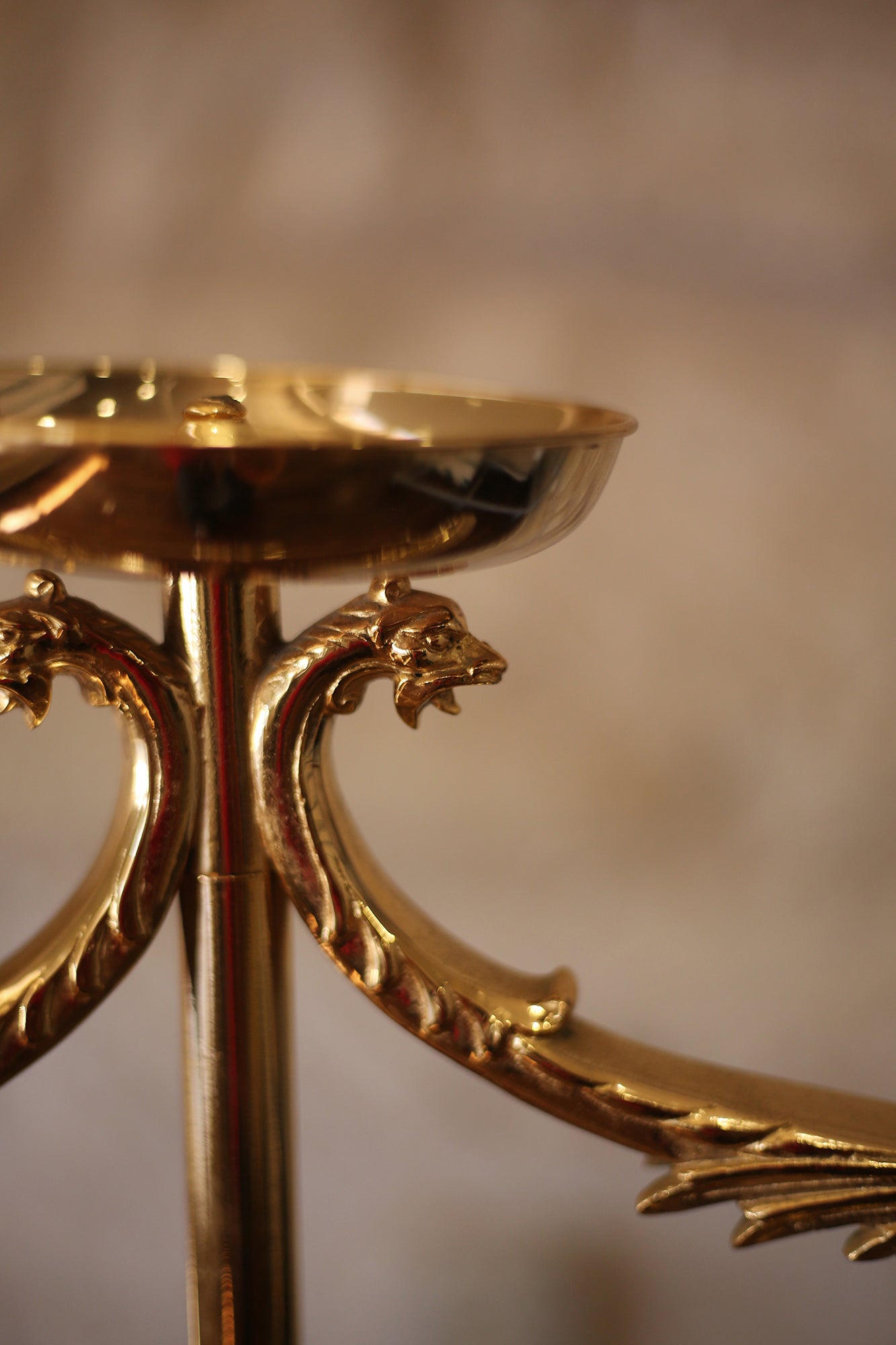 Mid-Century Modern Brass Gentleman's Valet Stand