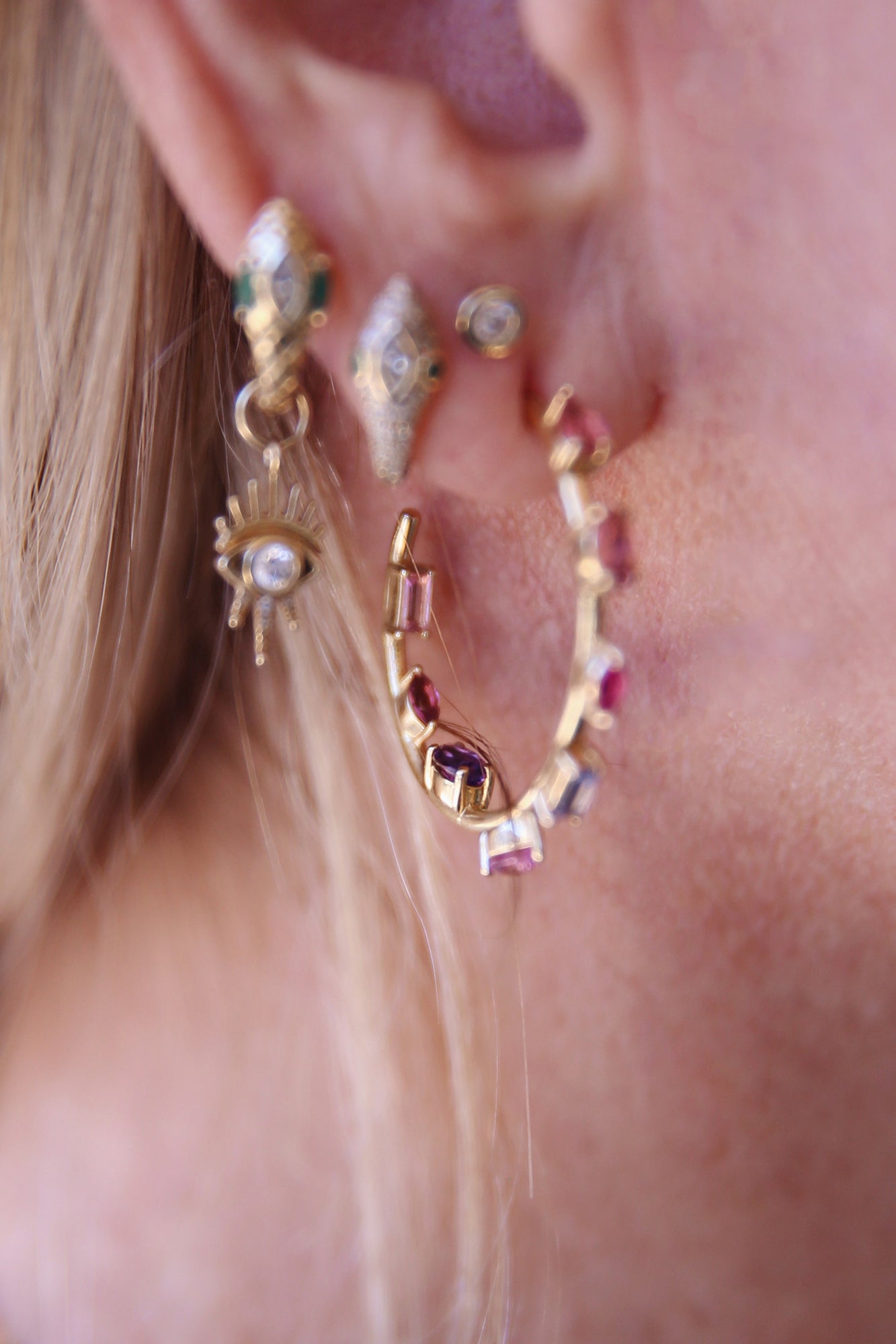 Mini Goddess Hoops