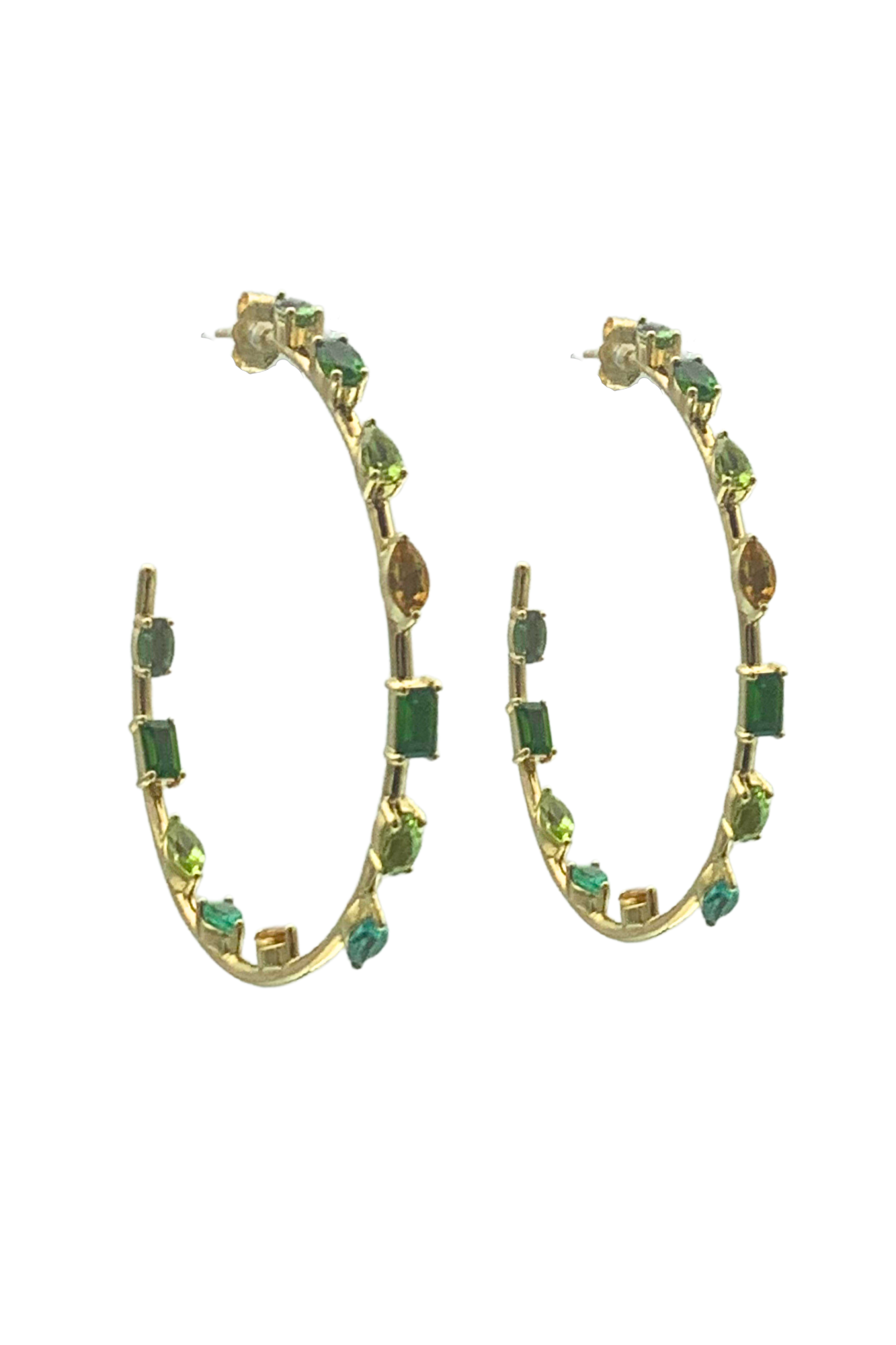 Add a bit of sophisticate style to your look with these beautiful Large Goddess Hoops from Eden Presley.