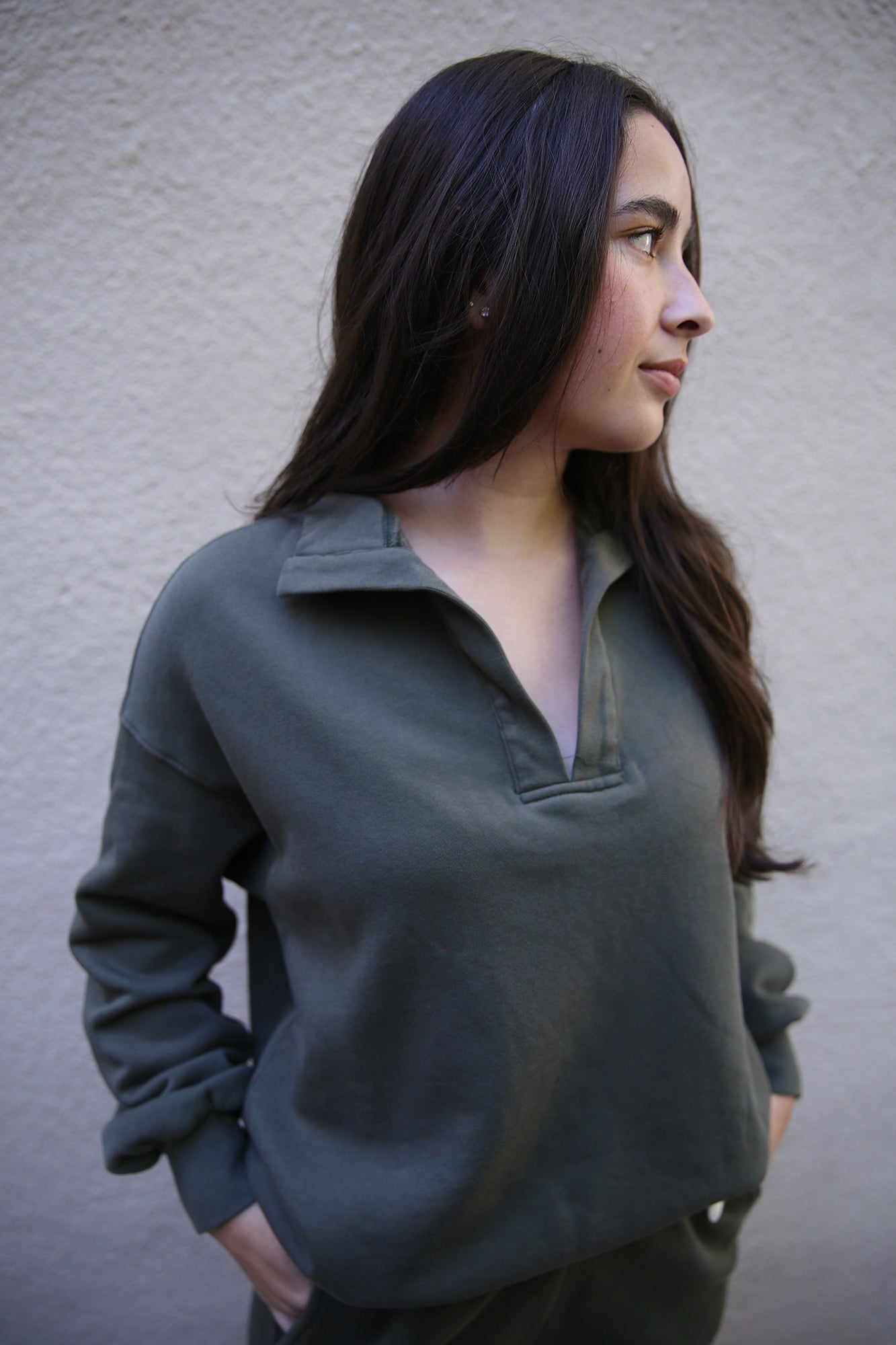 Reid Sweatshirt Clover Green