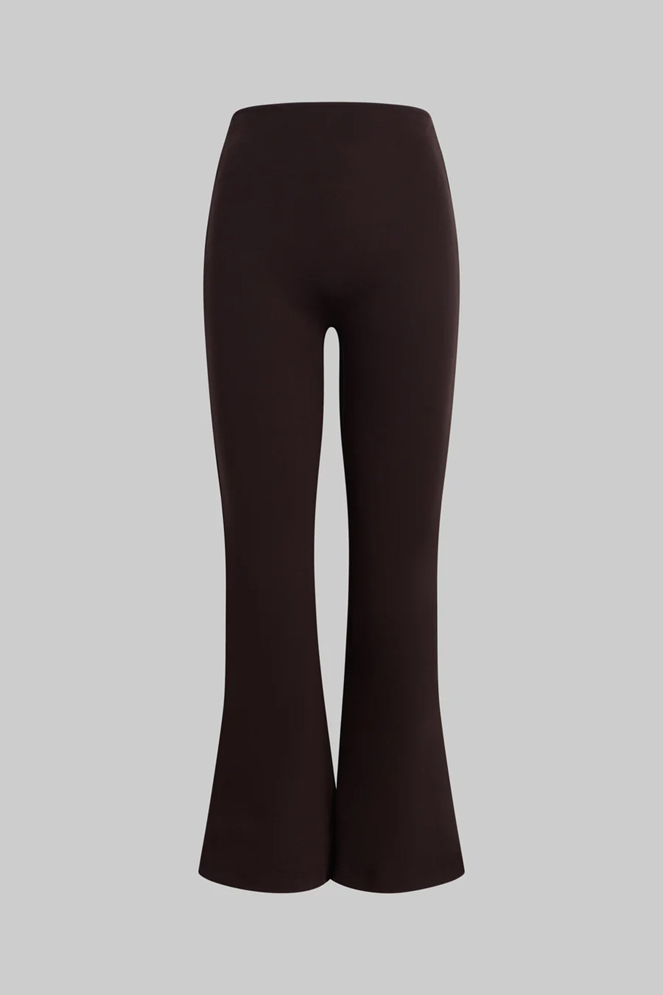 Rio High Waist Flare Pant Chocolate