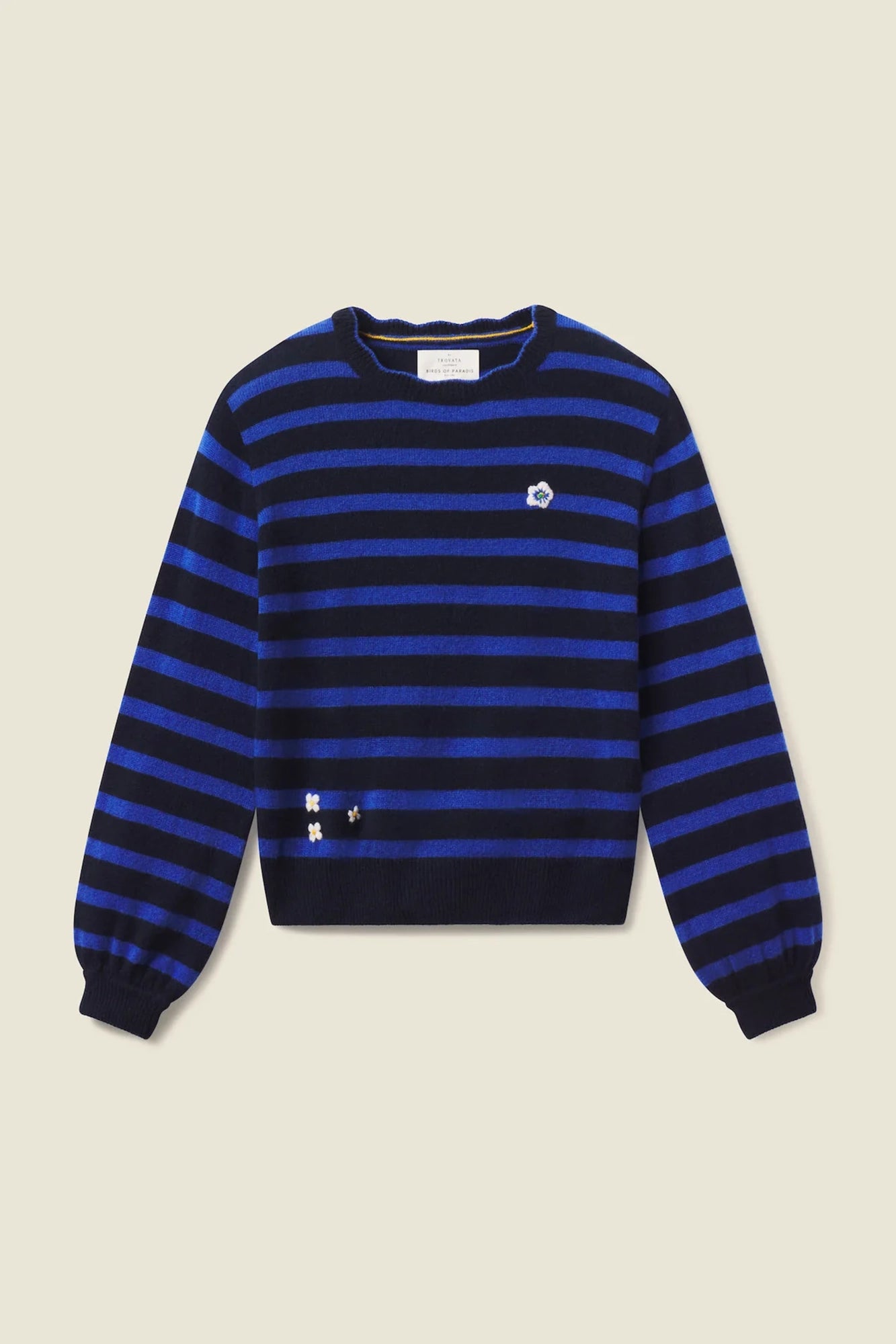 Ryann Sweater Navy Blue Stripe