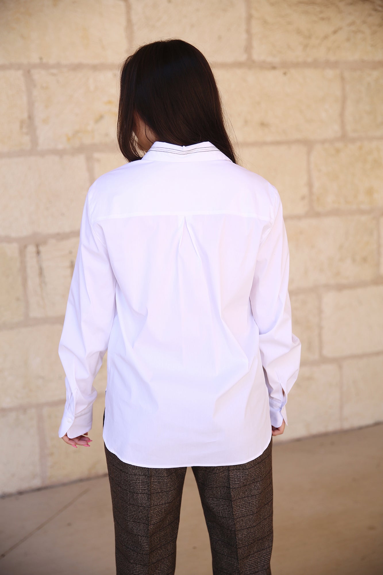 Shirt Bianco + Fumo/Nikel