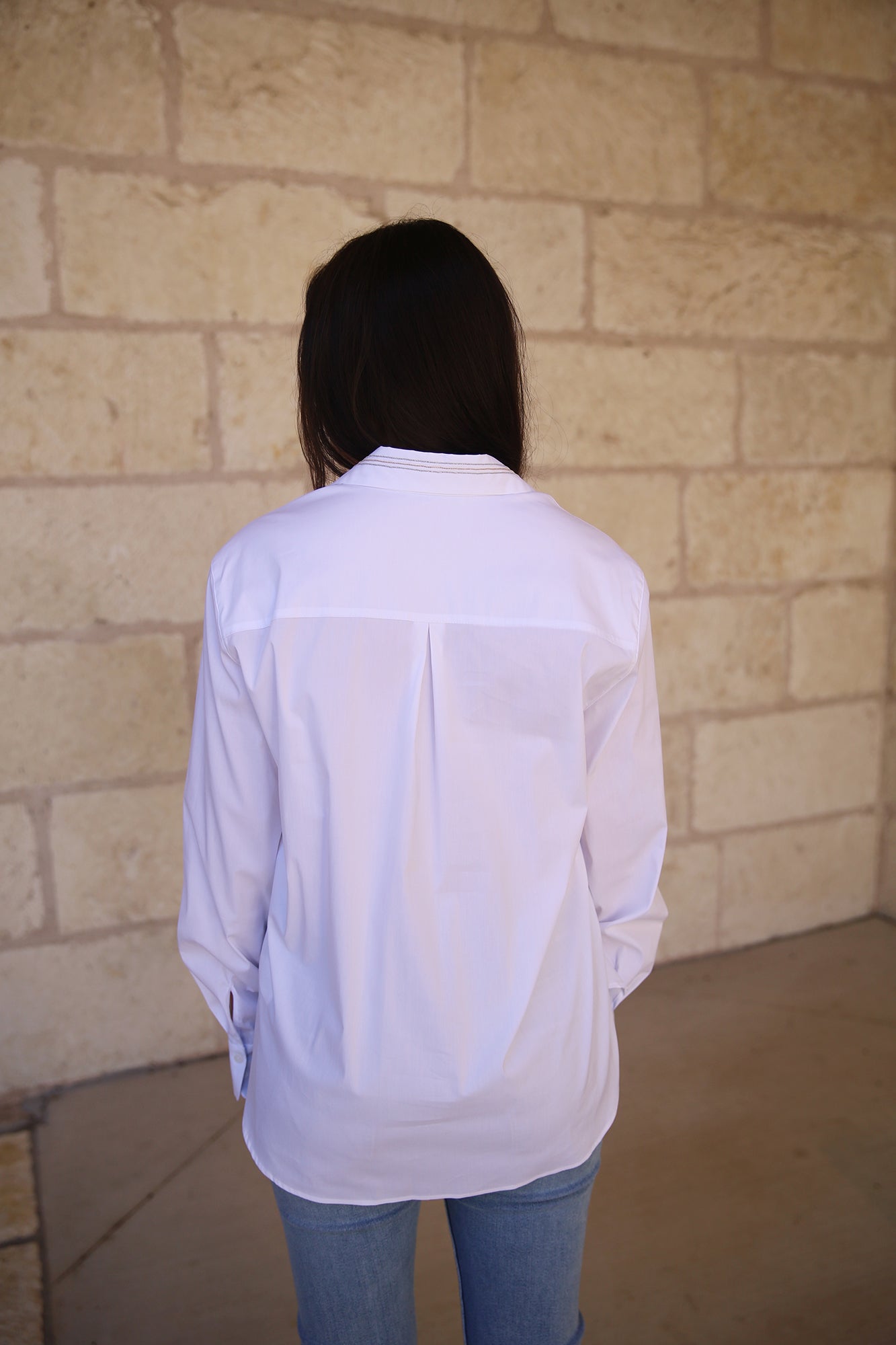 Shirt Bianco + Nikel/Oro