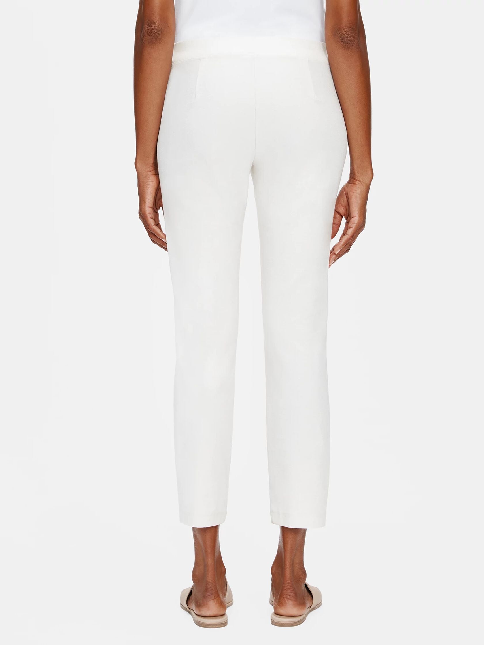 Slim Ankle Pant Bone