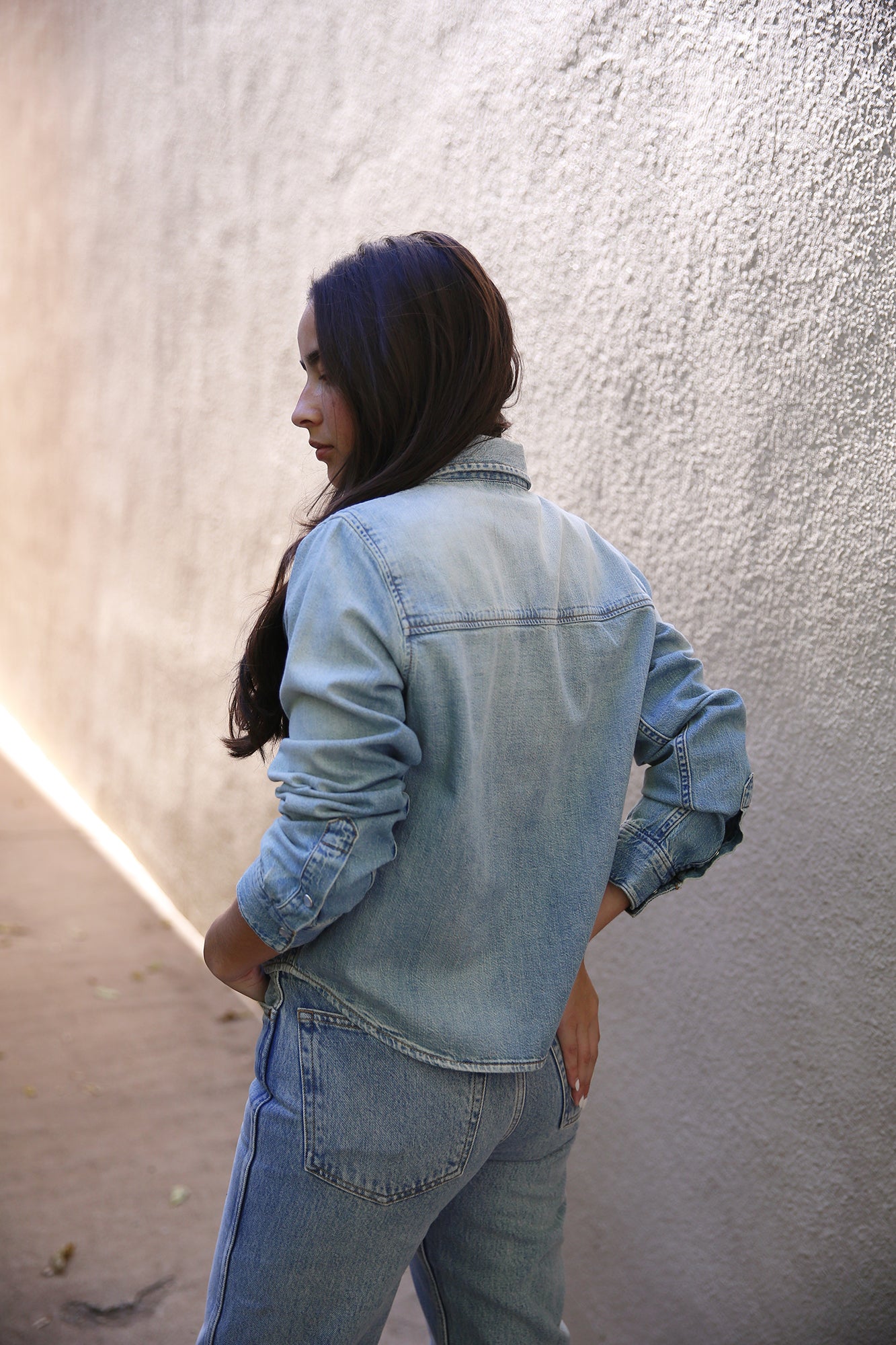 Slim Denim Shirt Ojai Indigo