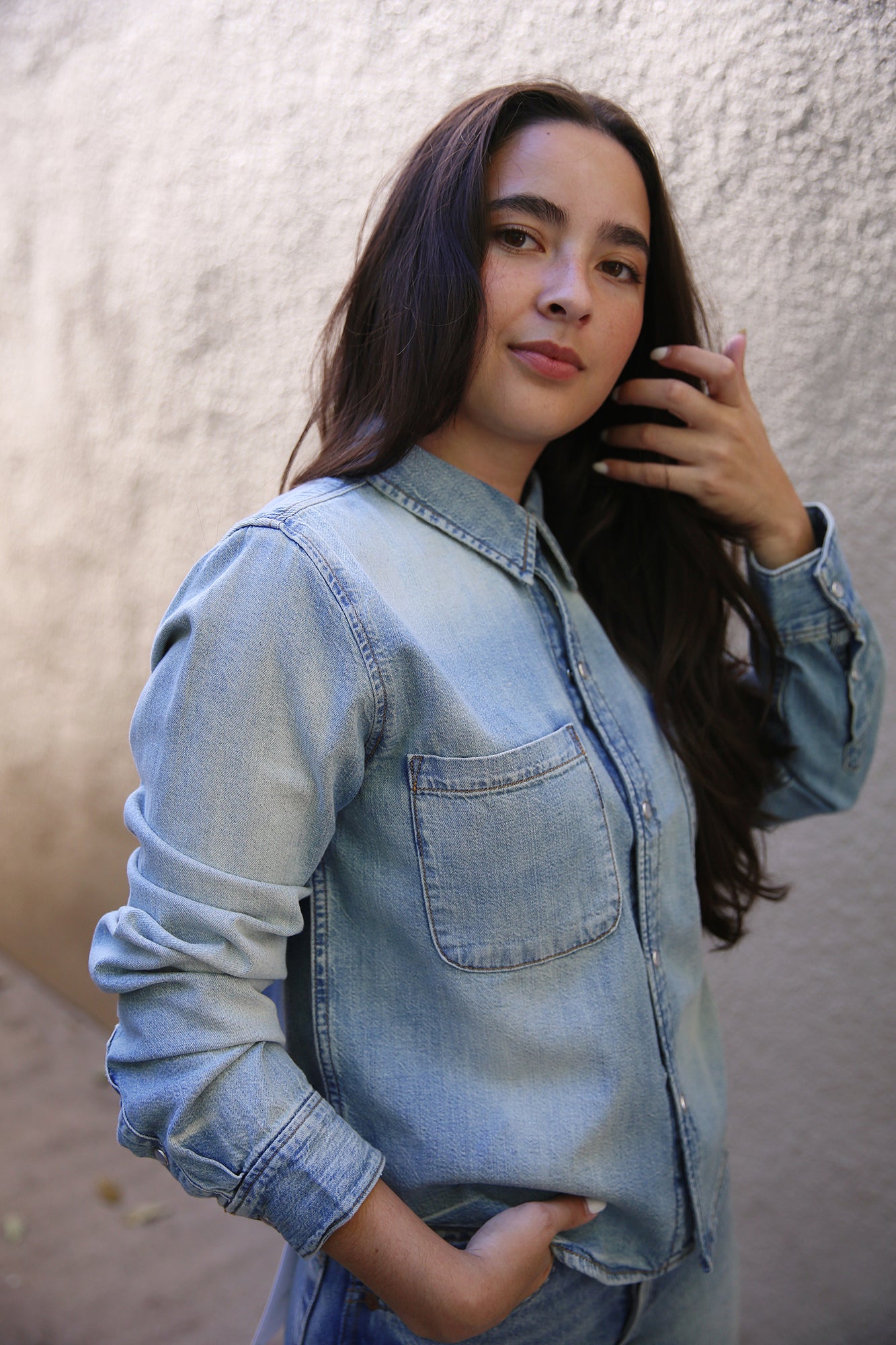 Slim Denim Shirt Ojai Indigo