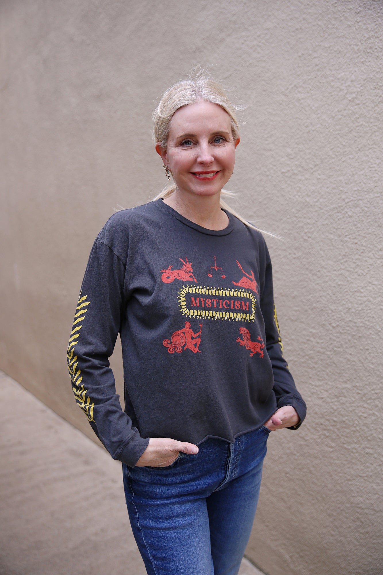 The L/S Slouchy Cut Off