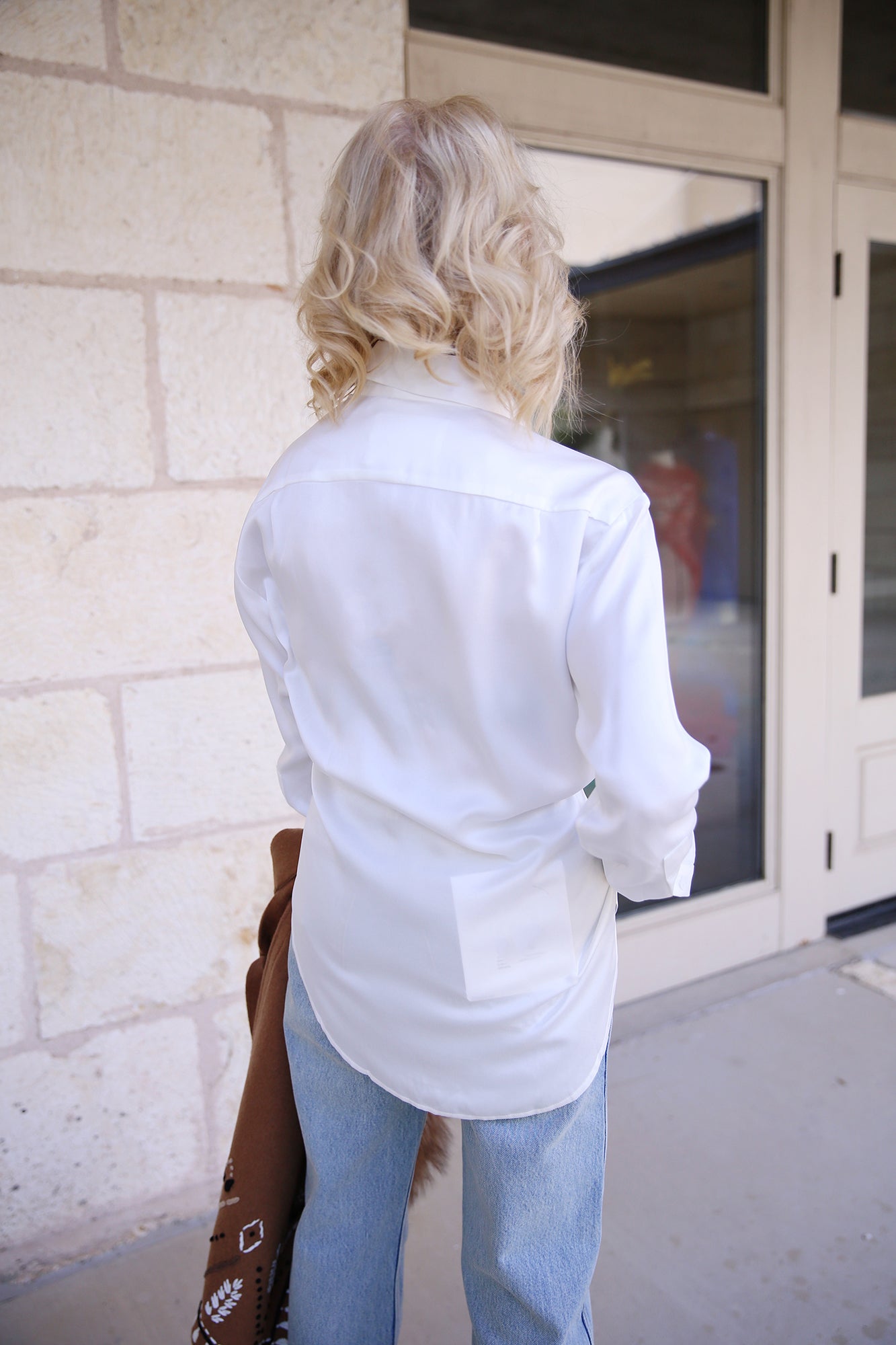 The MEN'S Shirt 100% Sueded Silk
