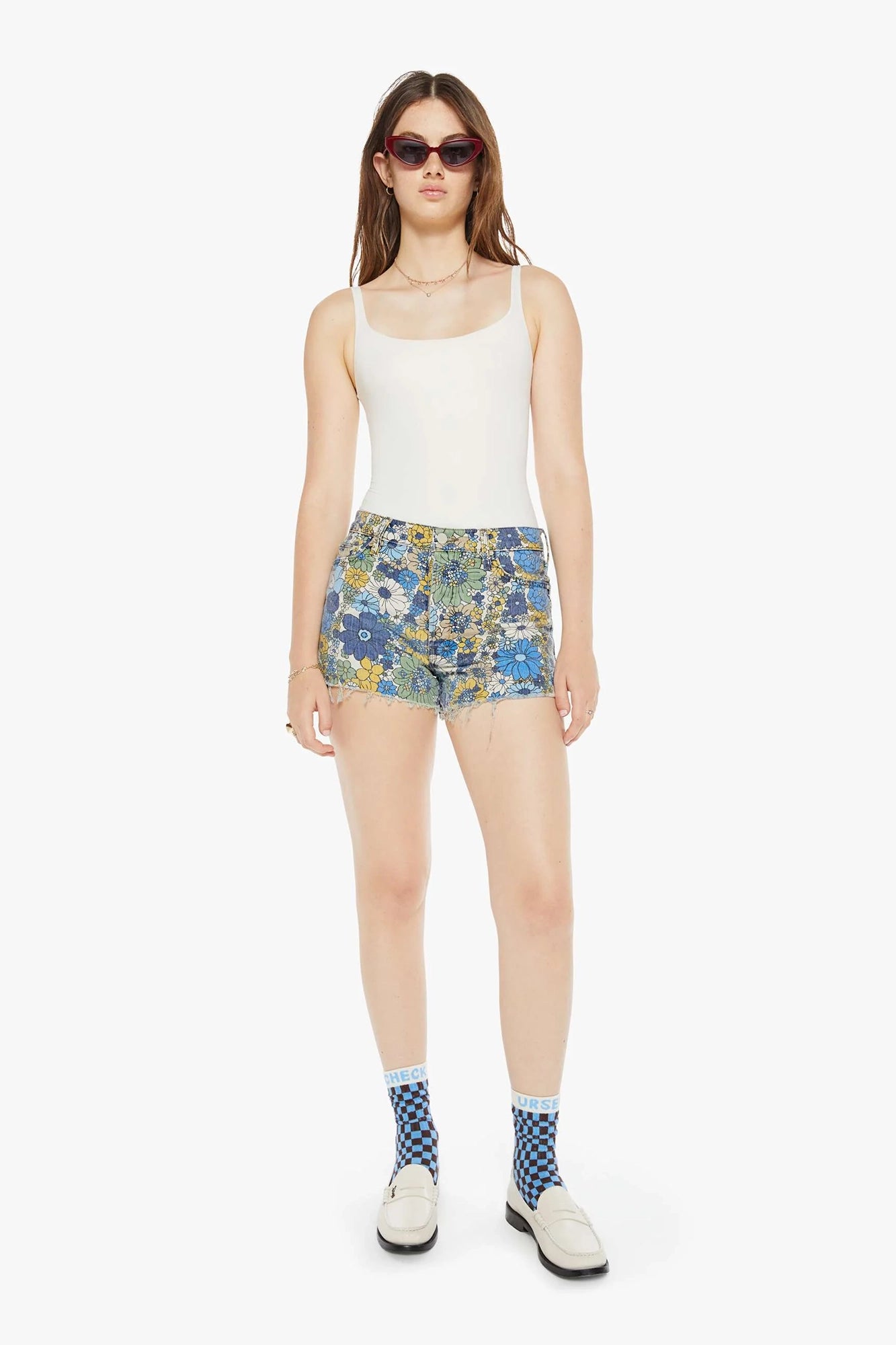 The Tomcat Kick Fray Short Dirtbike Flowers