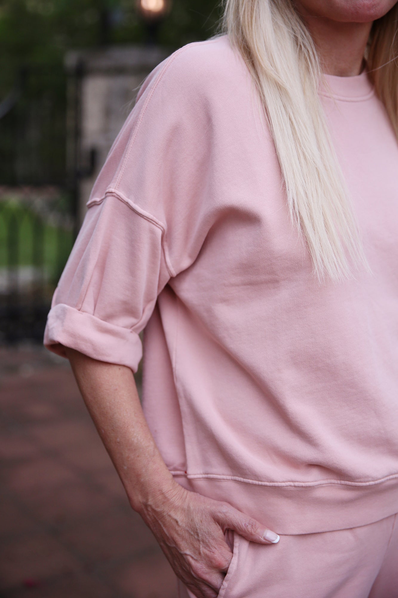 Trixie Terry Sweatshirt Nectar