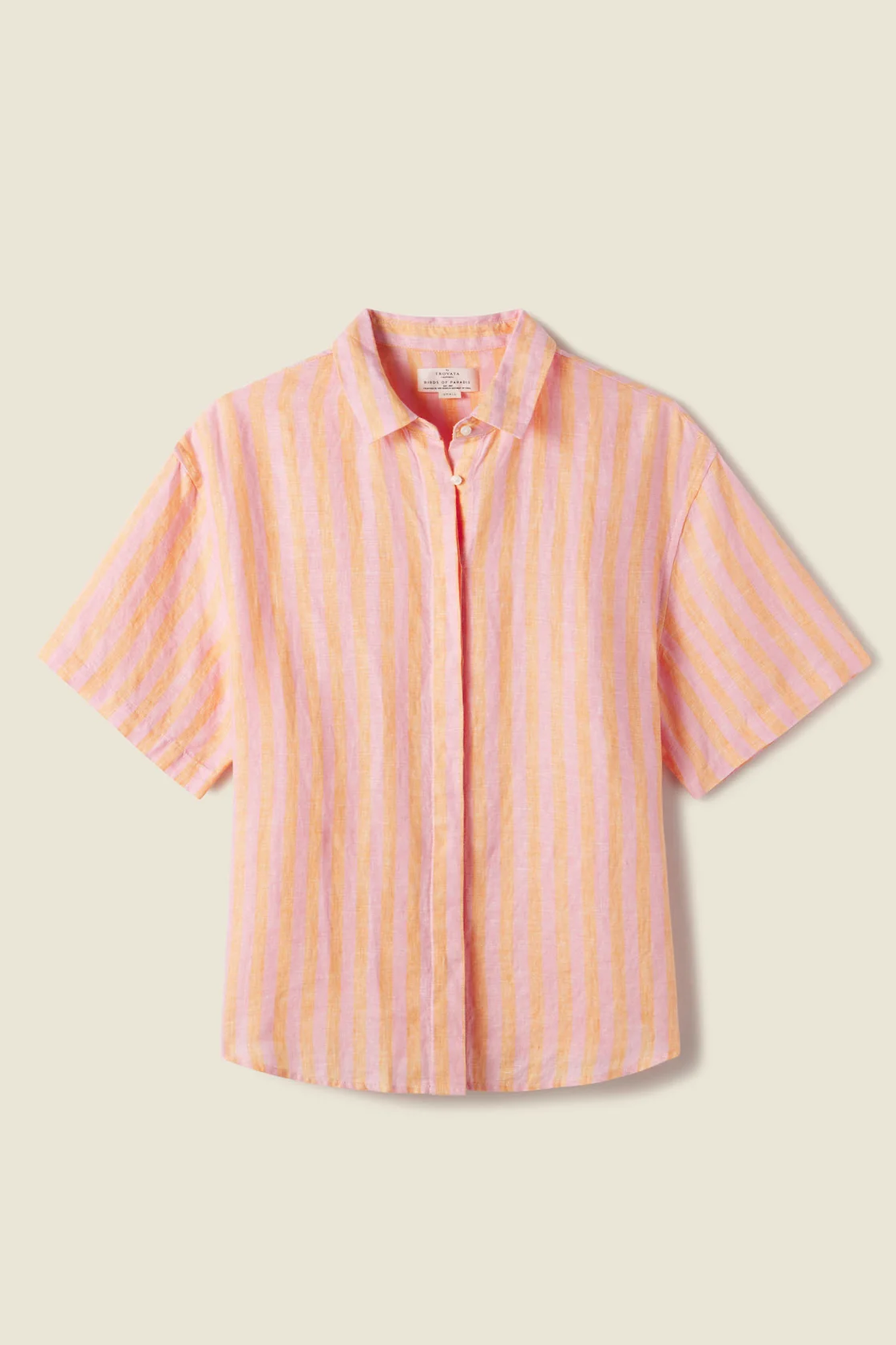 Sienna Shirt Creamsicle Stripe