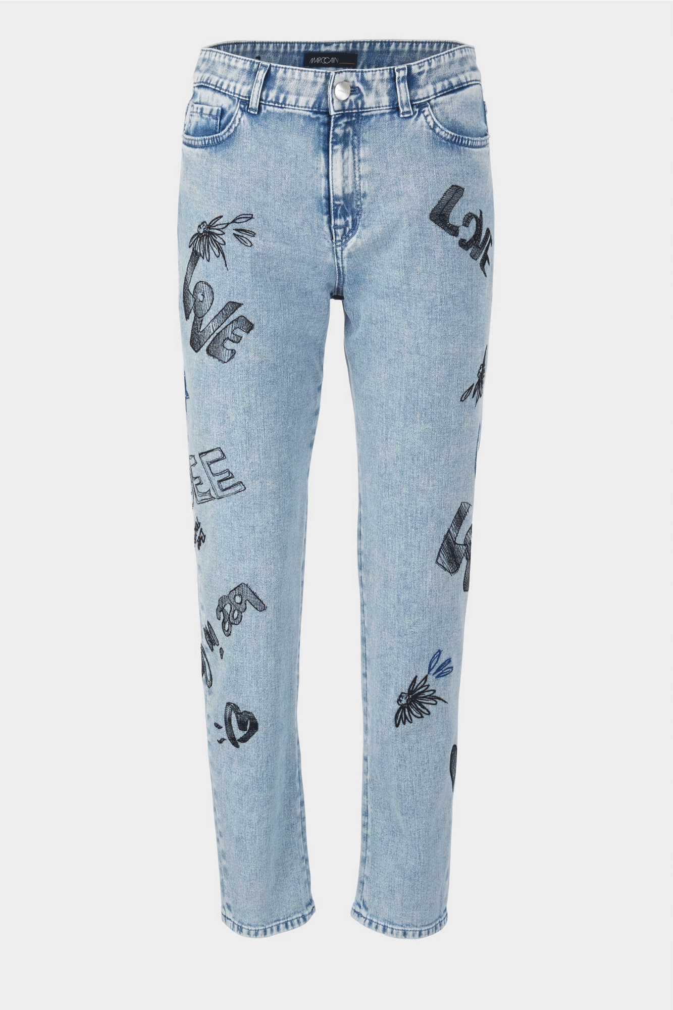 Vintage Printed Jean