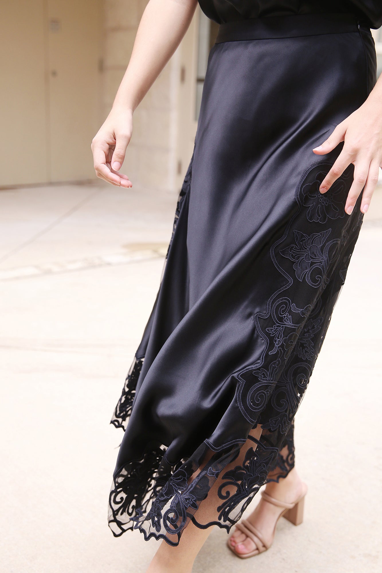 Cressida Skirt Noir