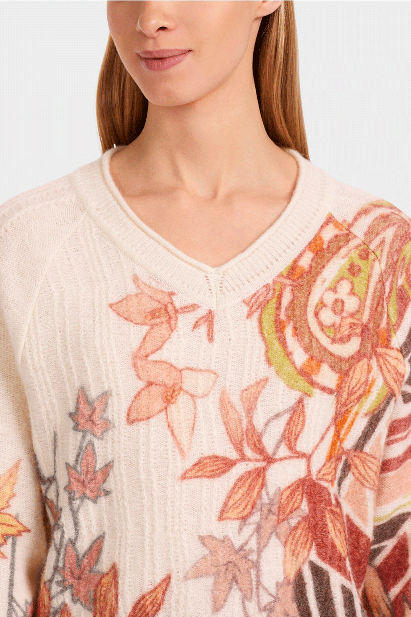 Printed Sweater
