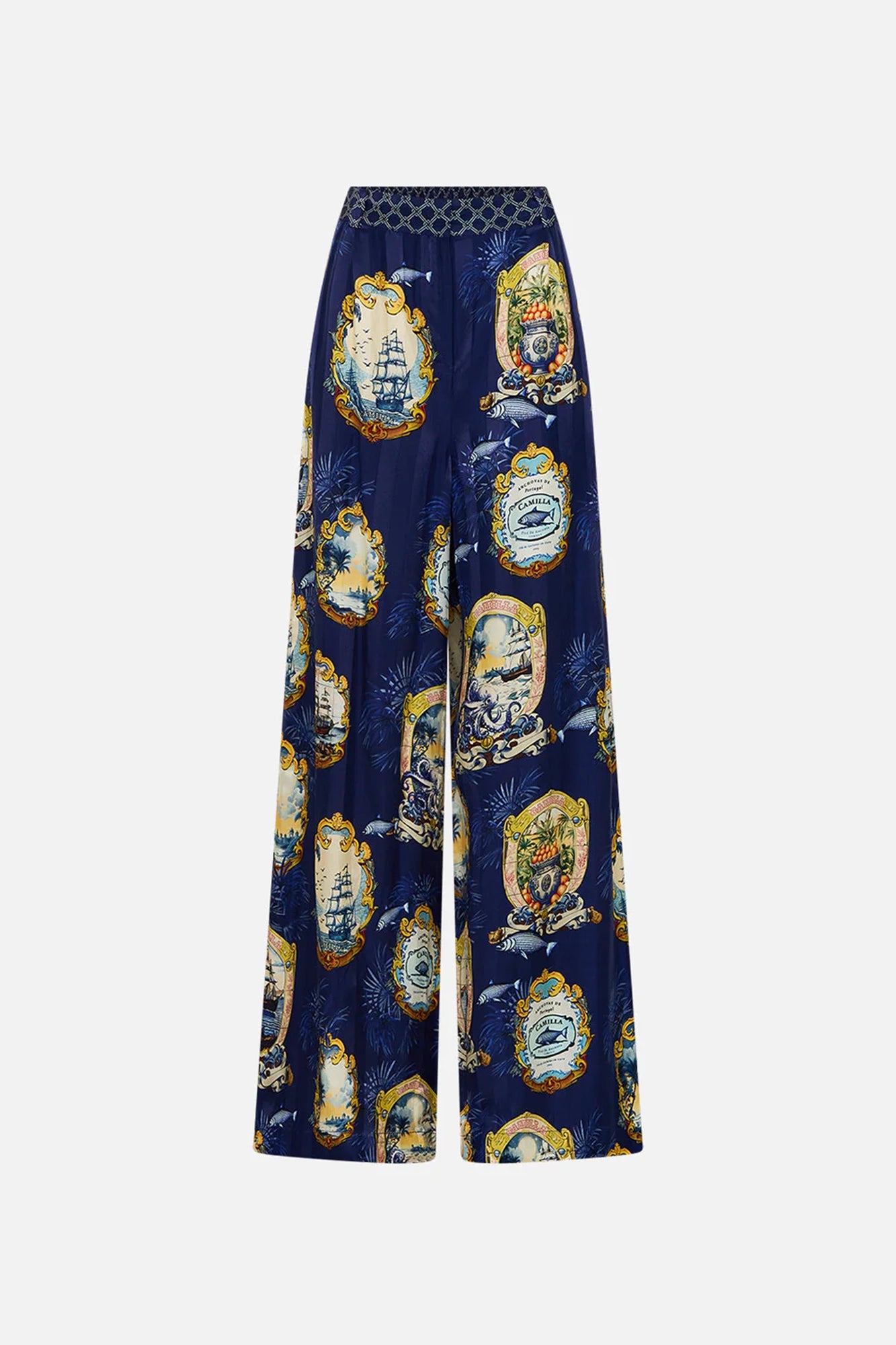 Wide Leg Waisted Pant Song Of Saint Anthony
