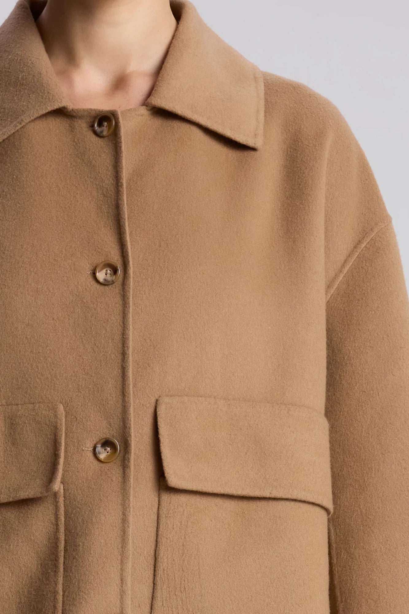 Winston Wool Cashmere Jacket Camel