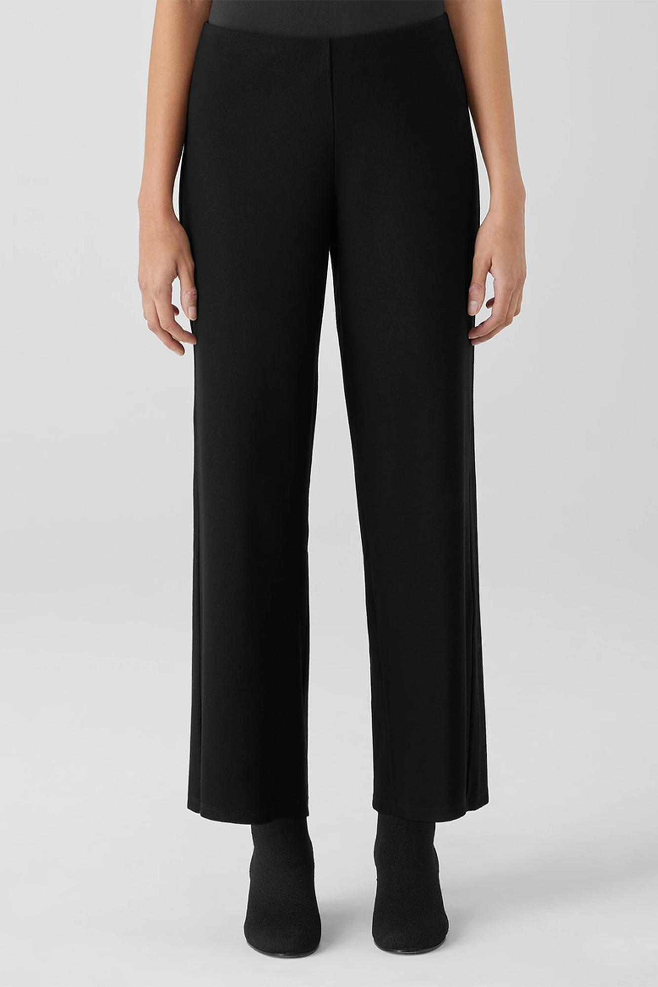 Wide Ankle Pant - BK