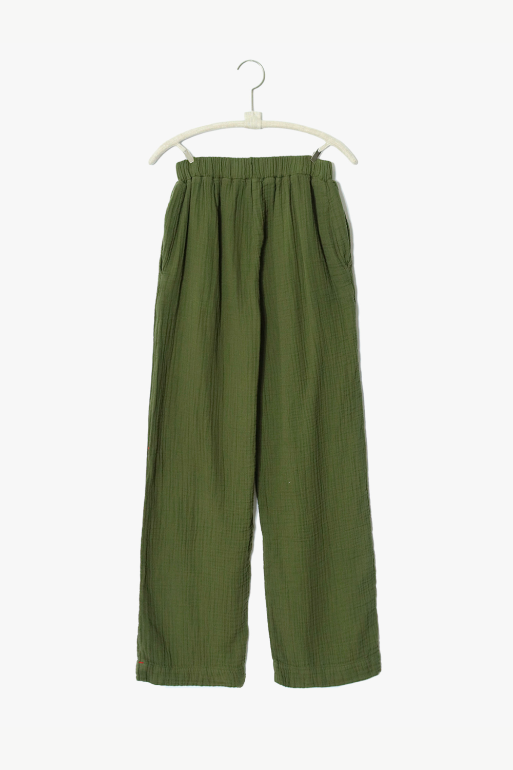 Demsey Pant from Xirena is a wide leg pant crafted from washed double faced cotton gauze for a relaxed, comfortable fit and a soft,