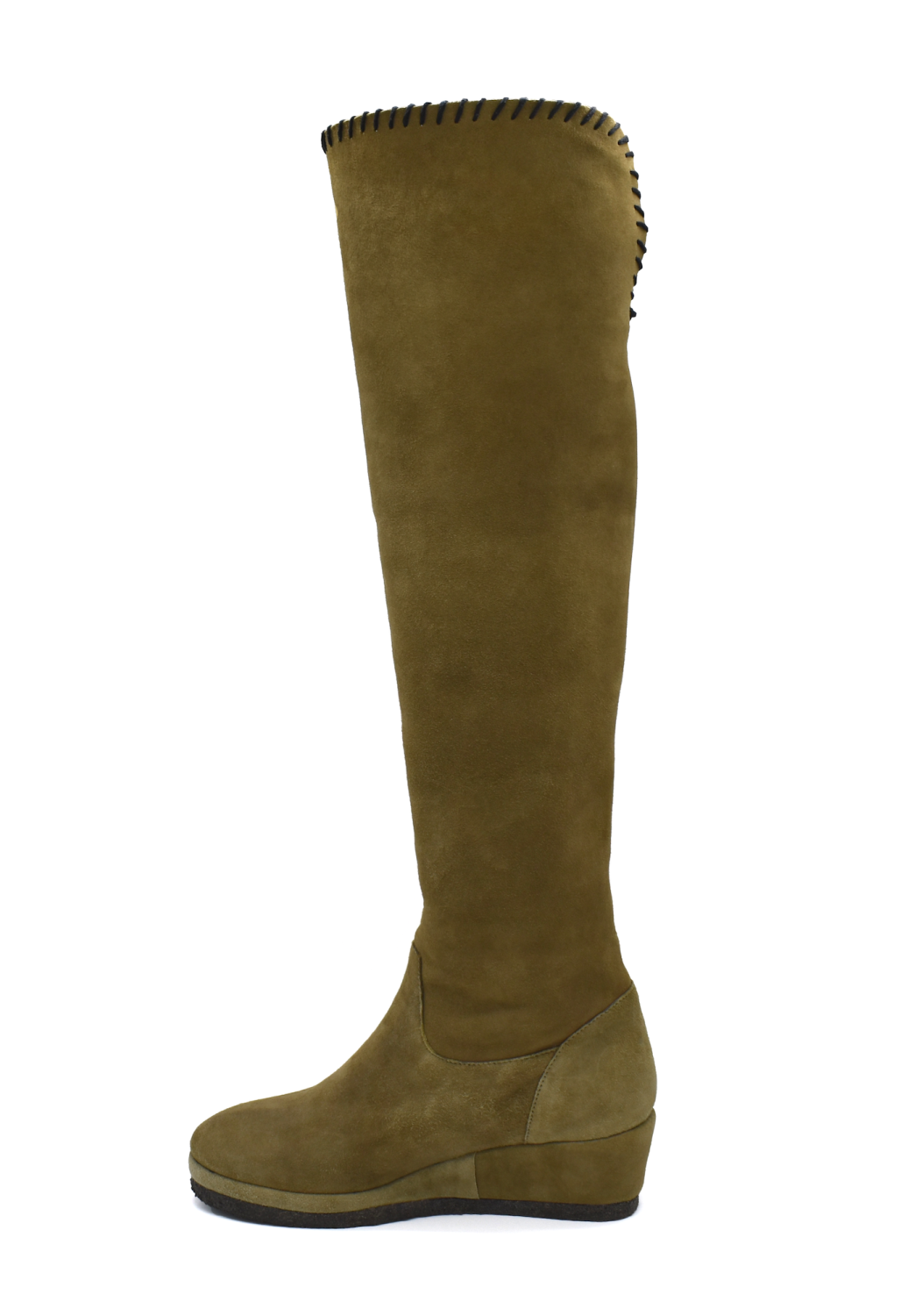 Wedge Over The Knee Boots