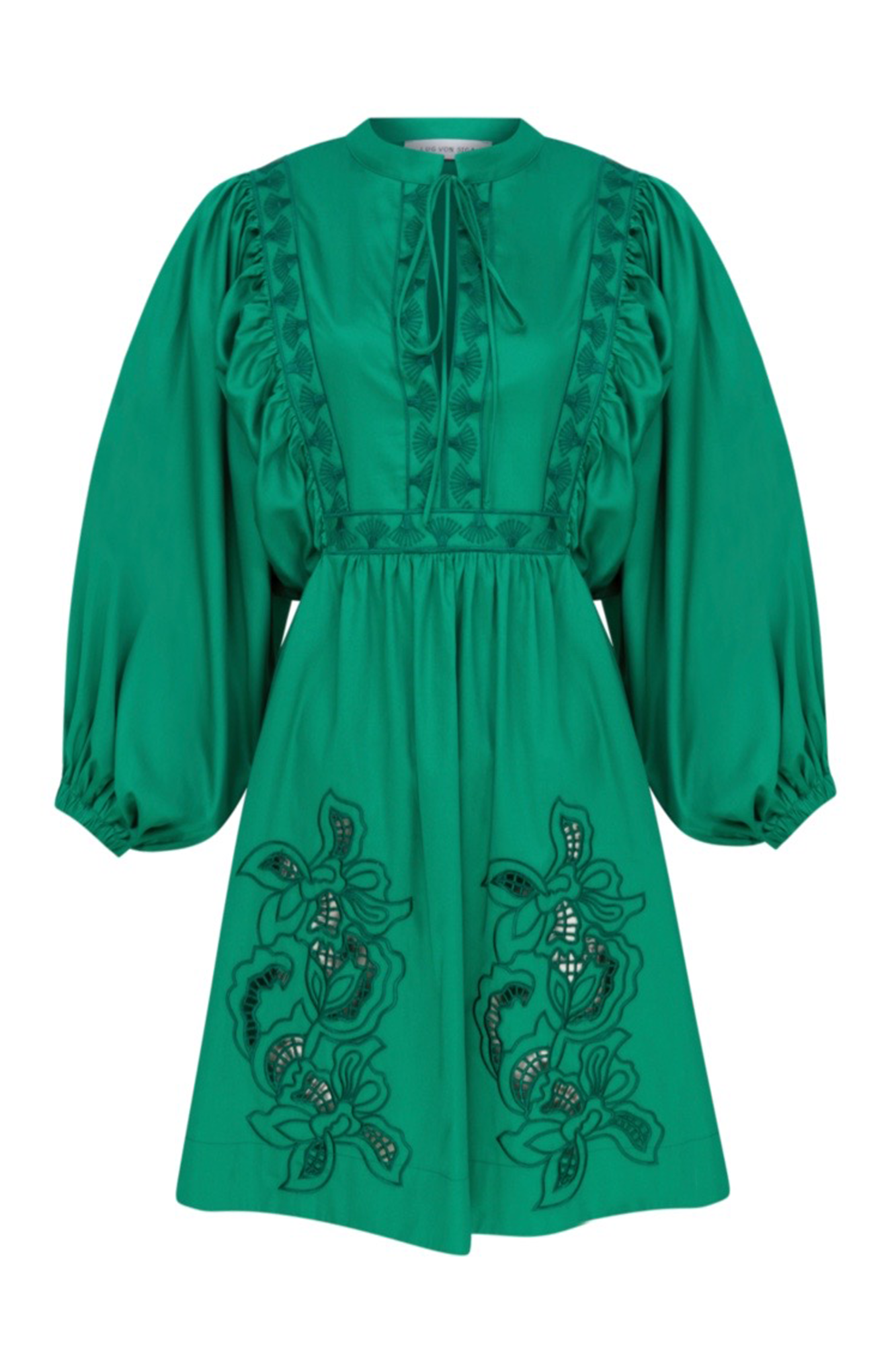 Isla Short Dress Emerald