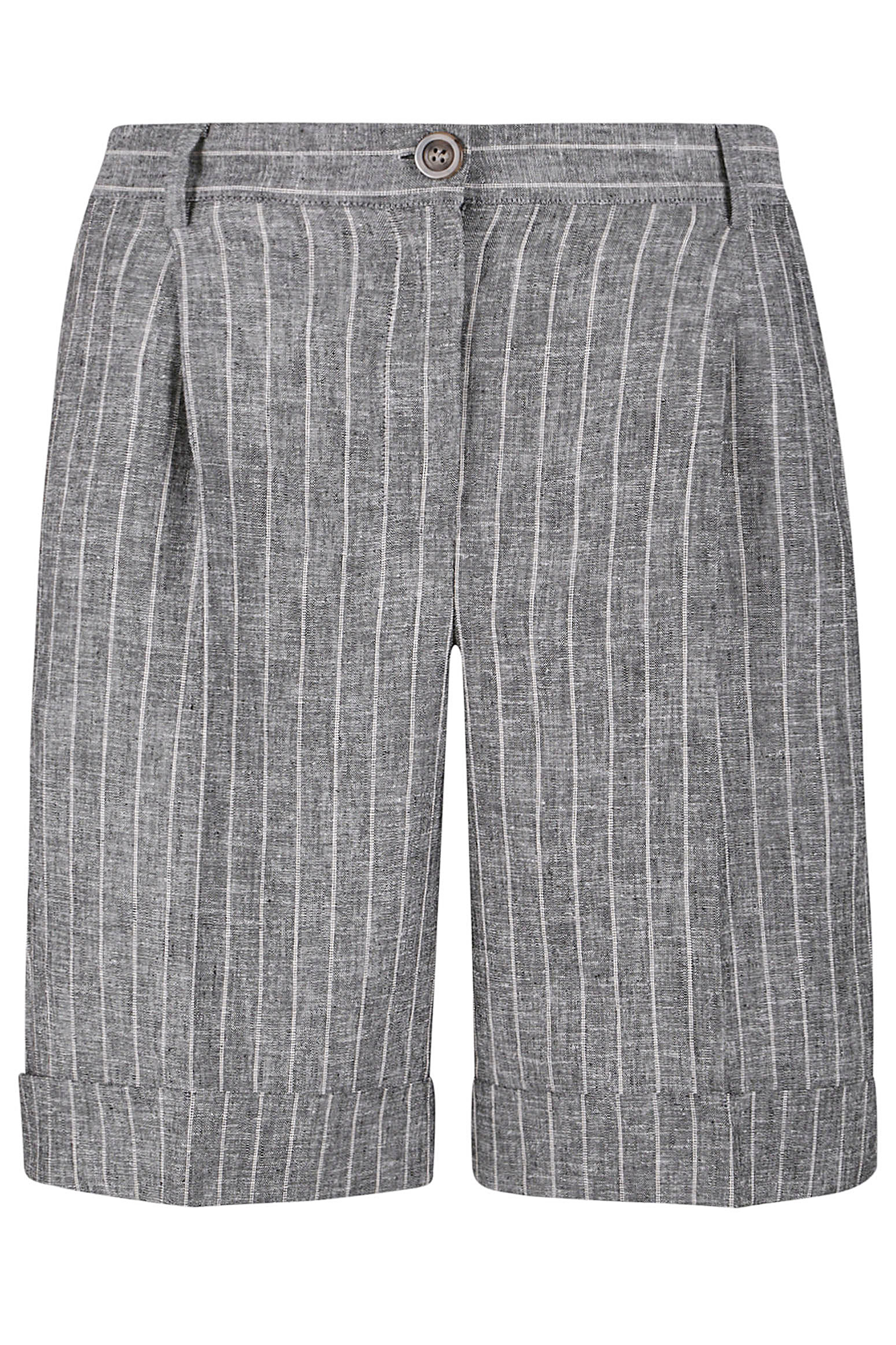 PT Shorts Pinstripe Grey/White